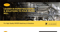 Desktop Screenshot of hemapaper.com